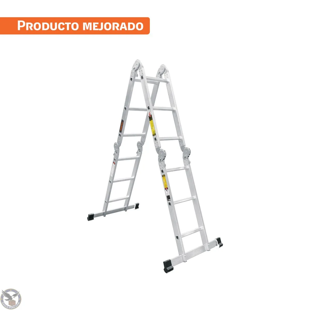Escalera multiposición 12 peldaños, Tipo I, Truper 100495