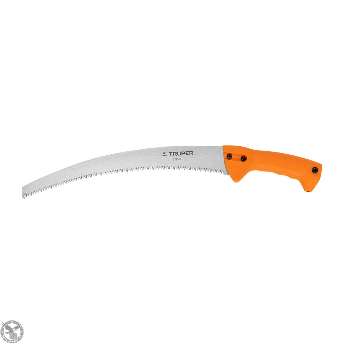 Serrucho de poda 14" hoja curva 6 DPP mango plástico, Truper 101430