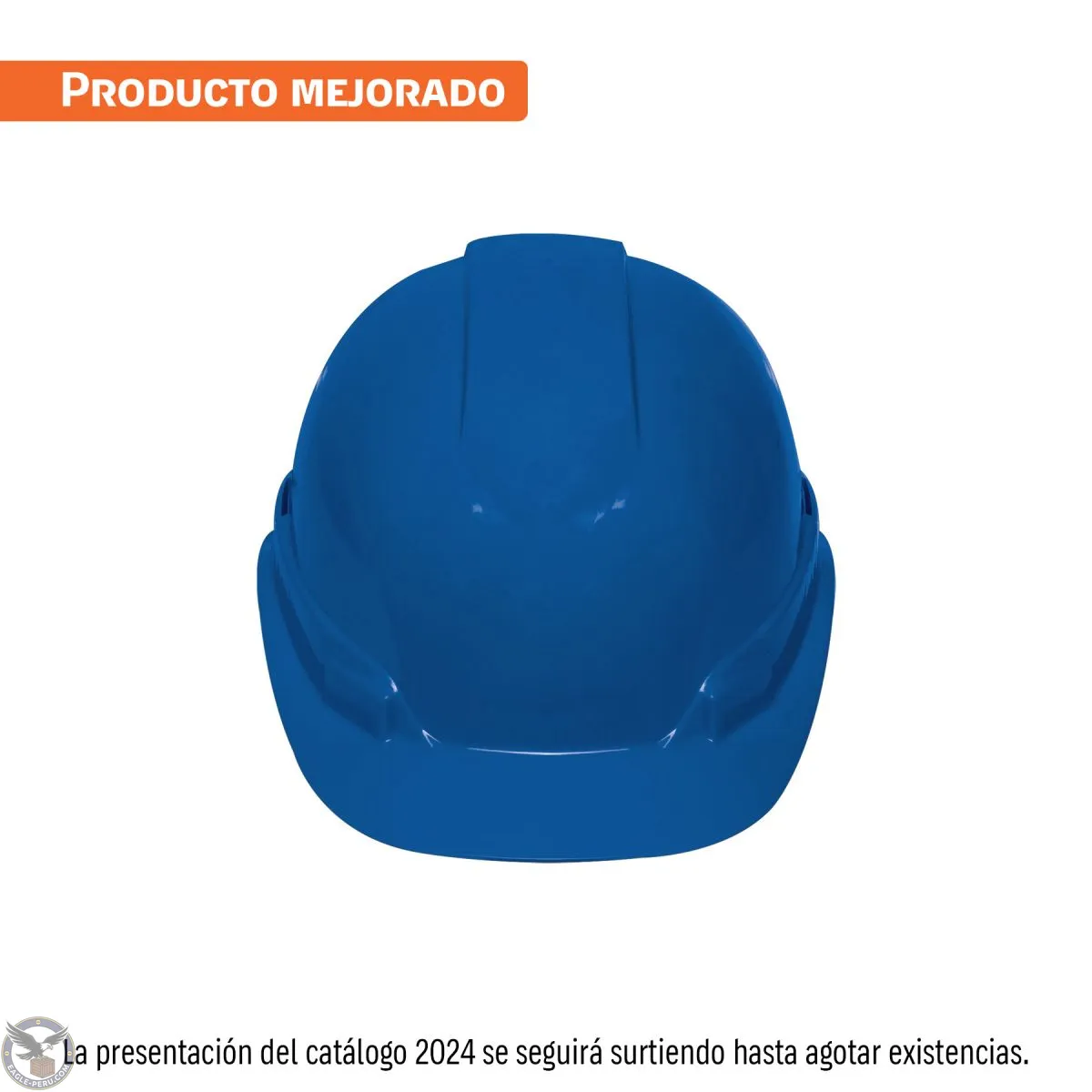Casco de seguridad, ajuste de ratchet, azul, Truper 10371