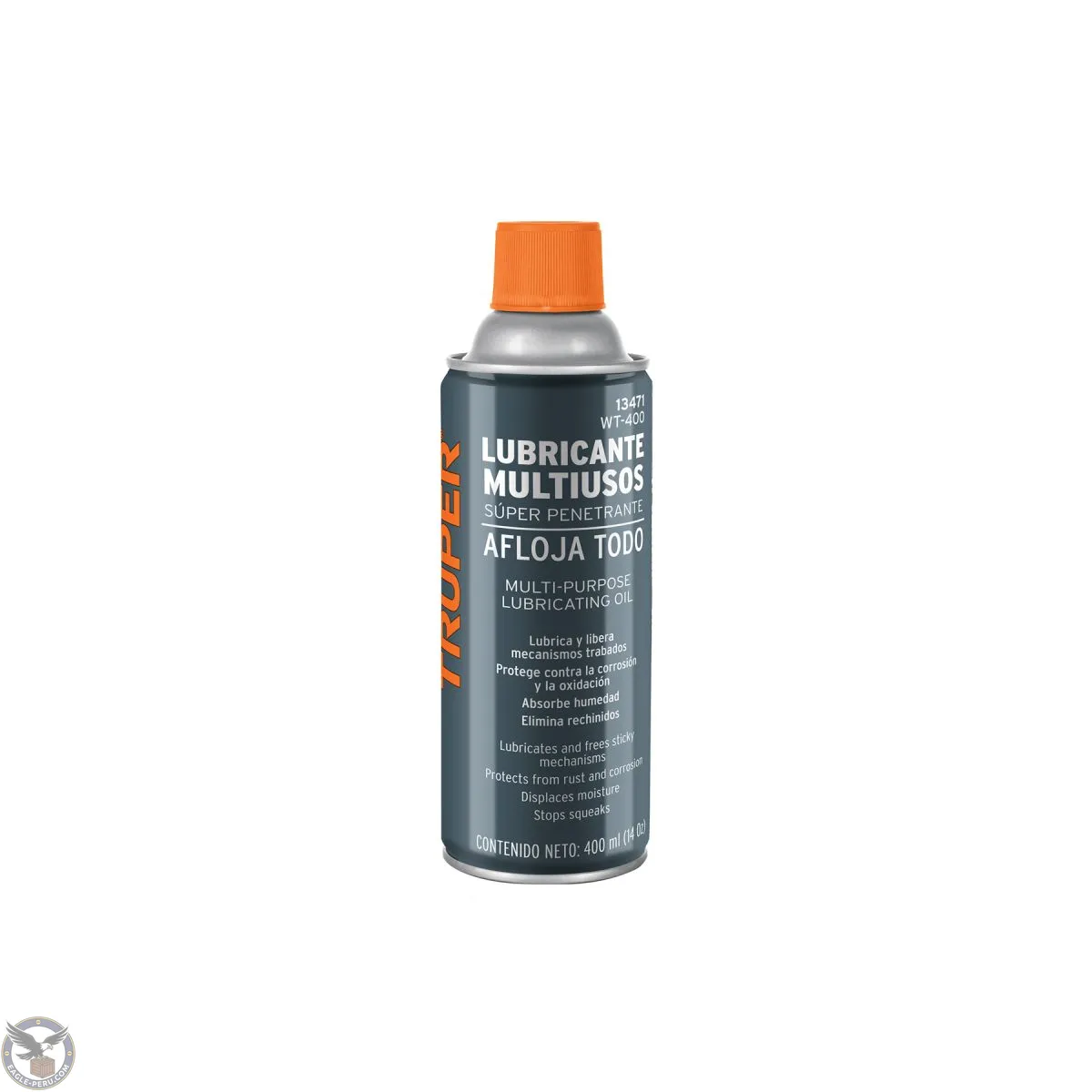 Aceite aflojatodo en aerosol de 400 ml, Truper 13471