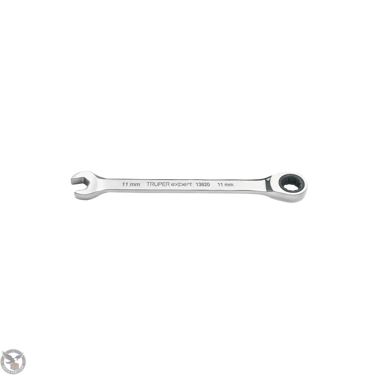 Llave mixta con ratchet 11mm x 160 mm largo, Truper Expert 13620