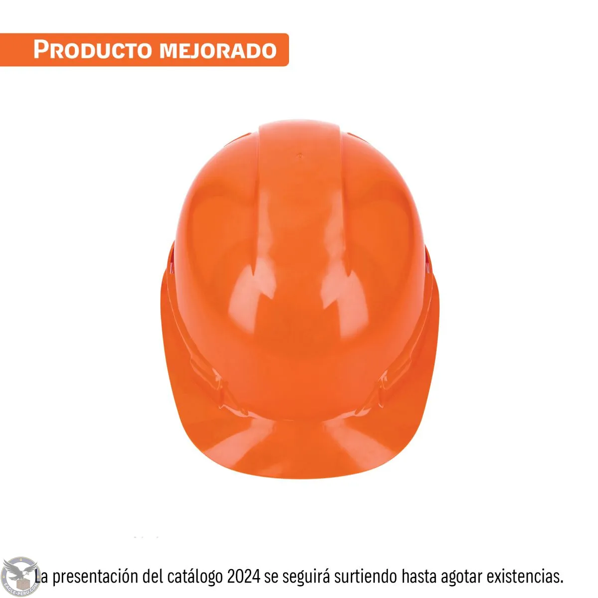 Casco de seguridad, ajuste de ratchet, naranja, Truper 14292