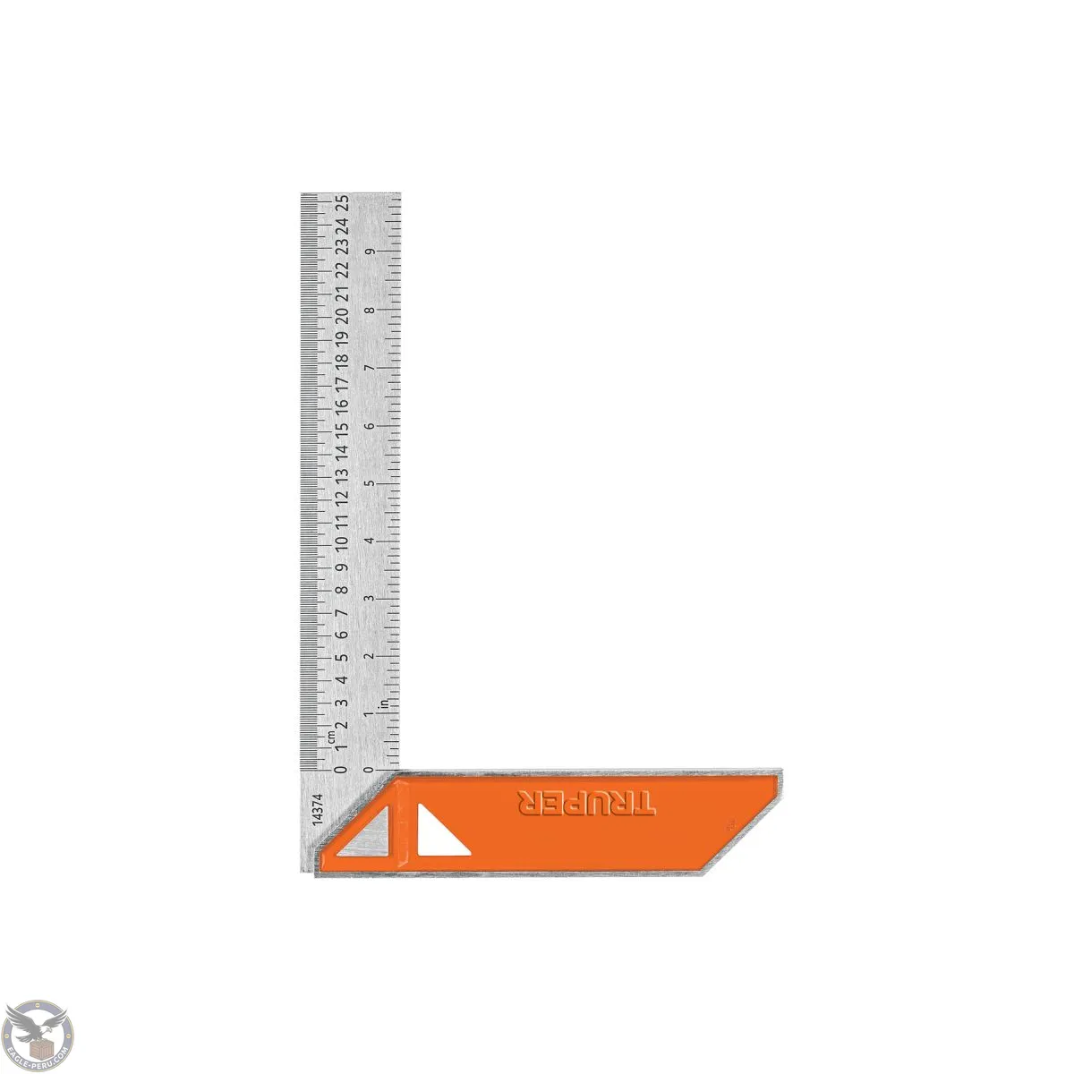 Escuadra 10" para carpintero con mango 100% de aluminio, Truper 14374