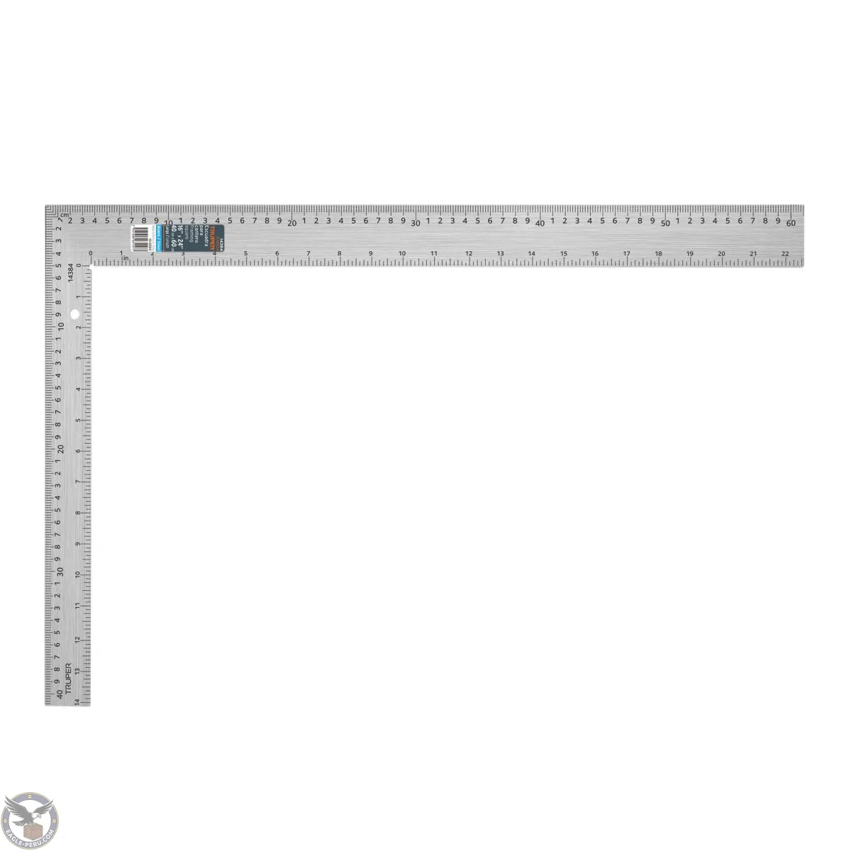 Escuadra para albañil 16" x 24" de acero, Truper 14384