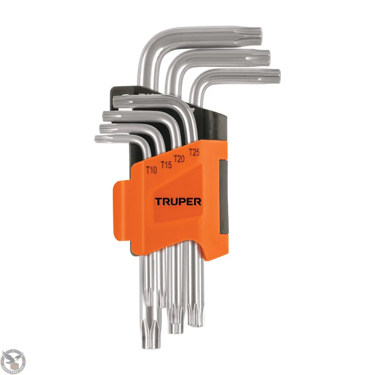 Juego de 7 llaves torx con organizador, Truper 15552 - EAGLE-PERÚ