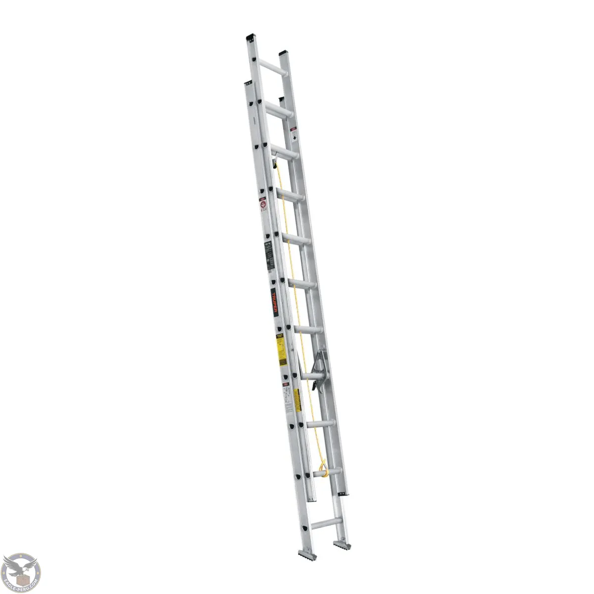 Escalera de extensión, tipo III, 20 peldaños, Truper 16027