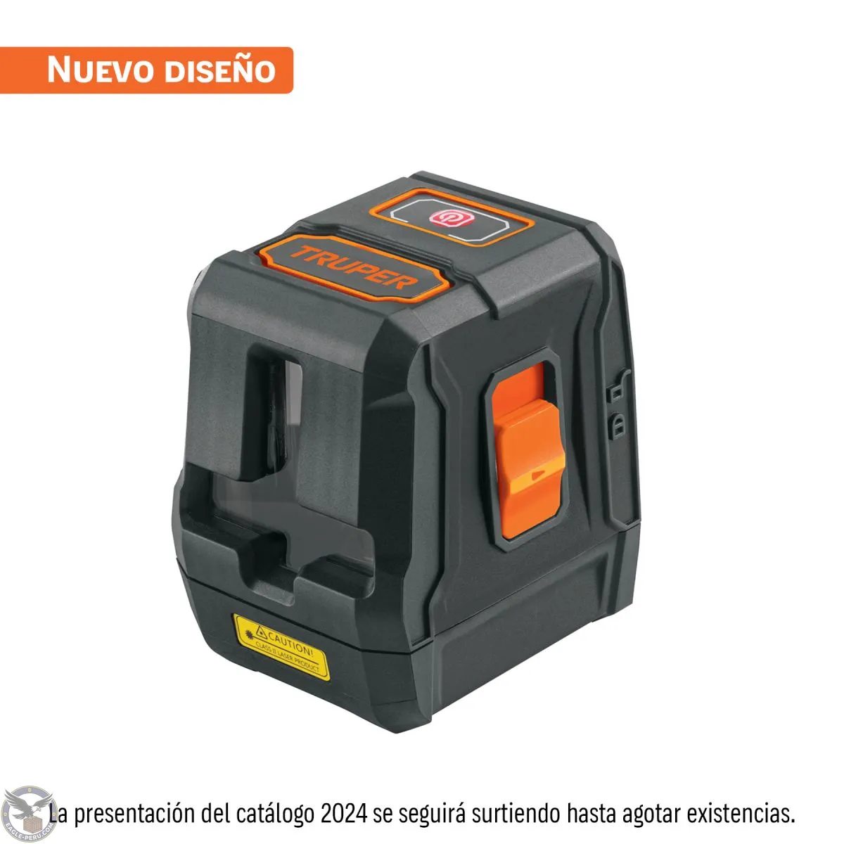 Nivel láser rojo con alcance de 10 m, de pilas, Truper 17079