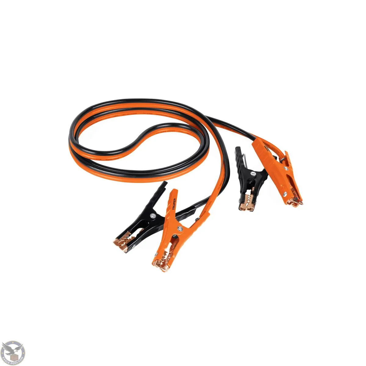 Cables pasa corriente 3 m, 225 A, 8 AWG, con funda, Truper 17543