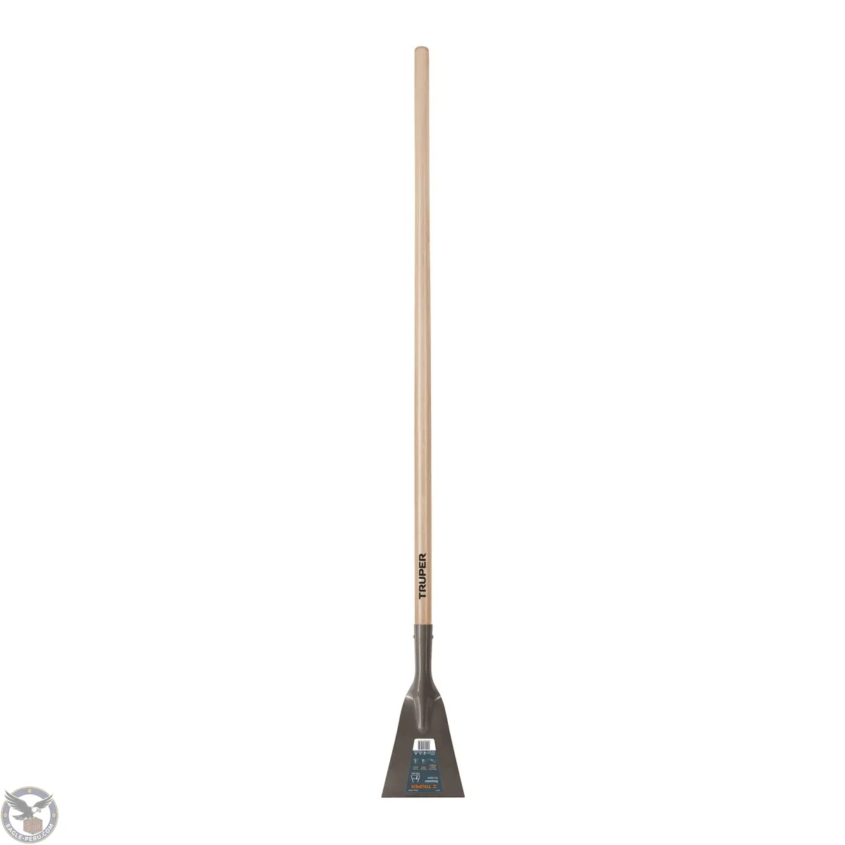 Raspador de piso 7" con mango largo de 54", Truper 18652