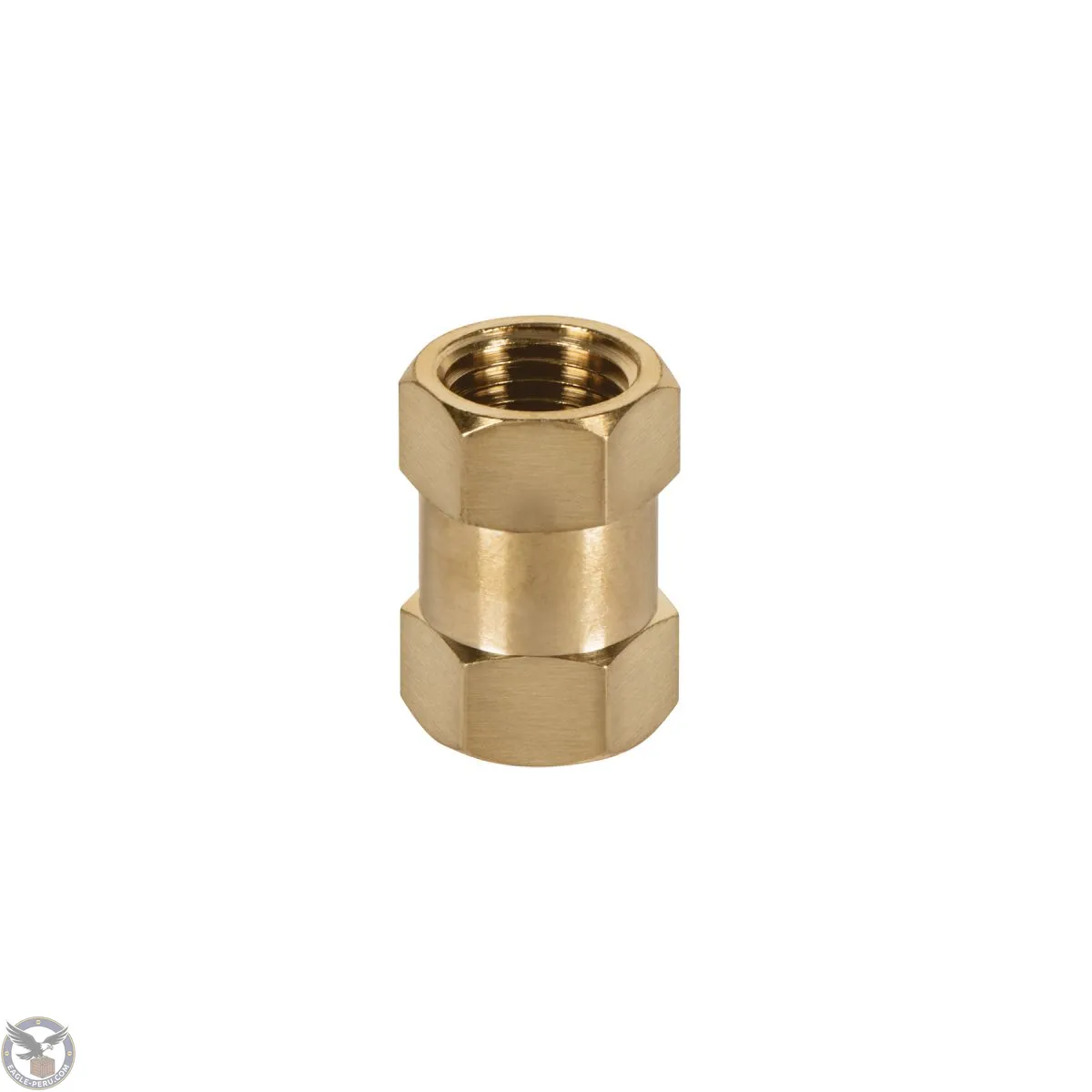 Acople de latón, tipo FF, cuerda 1/4 NPT, Truper 19025