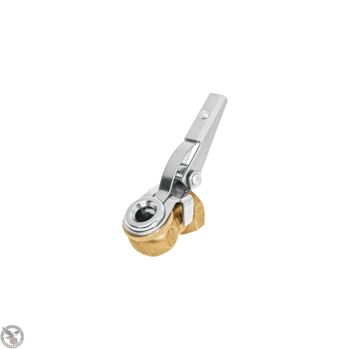 Cabeza infladora de llantas c/clip, hembra, cuerda 1/4 NPT, Truper 19026