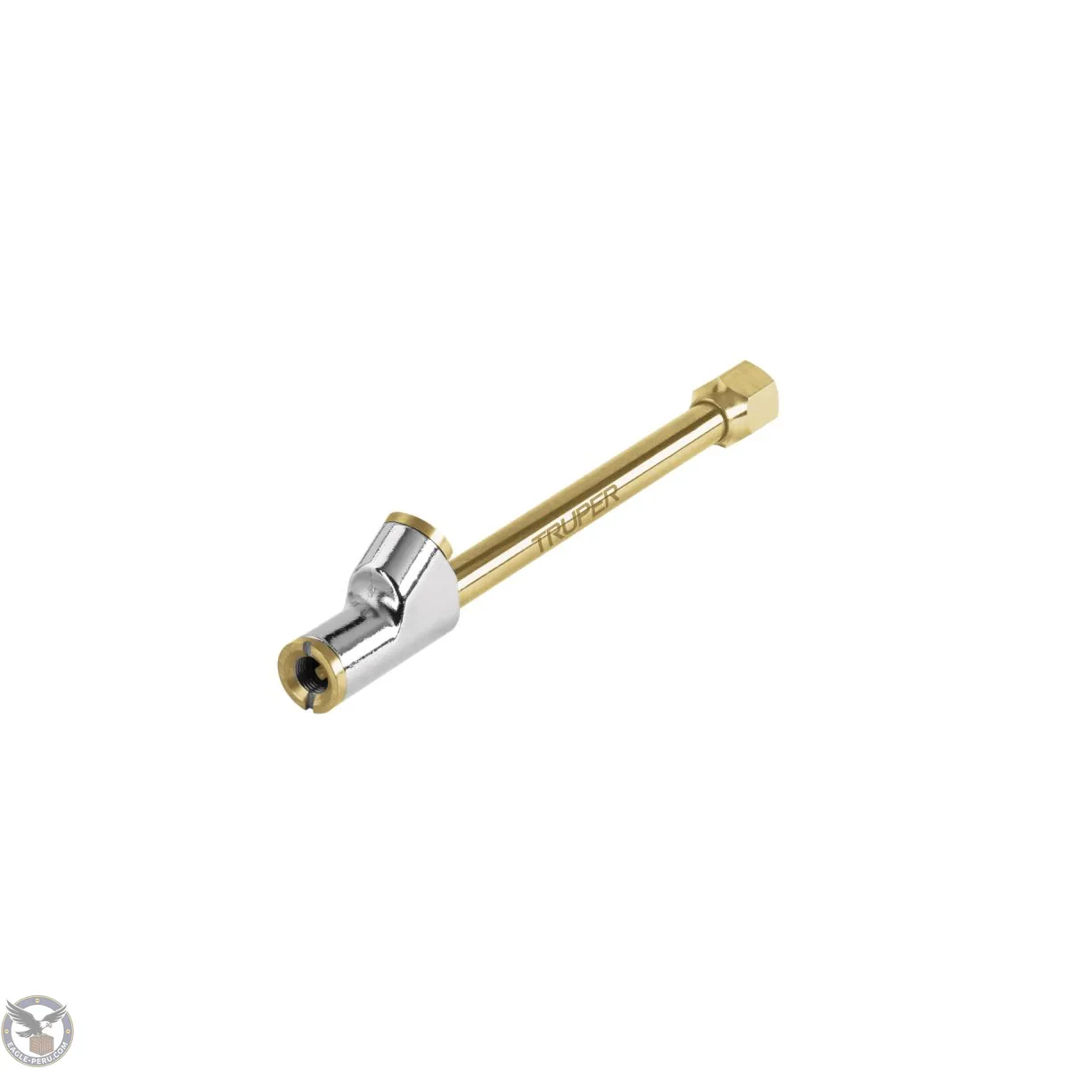 Inflador de cabeza doble, cuerda 1/4 NPT, Truper 19089