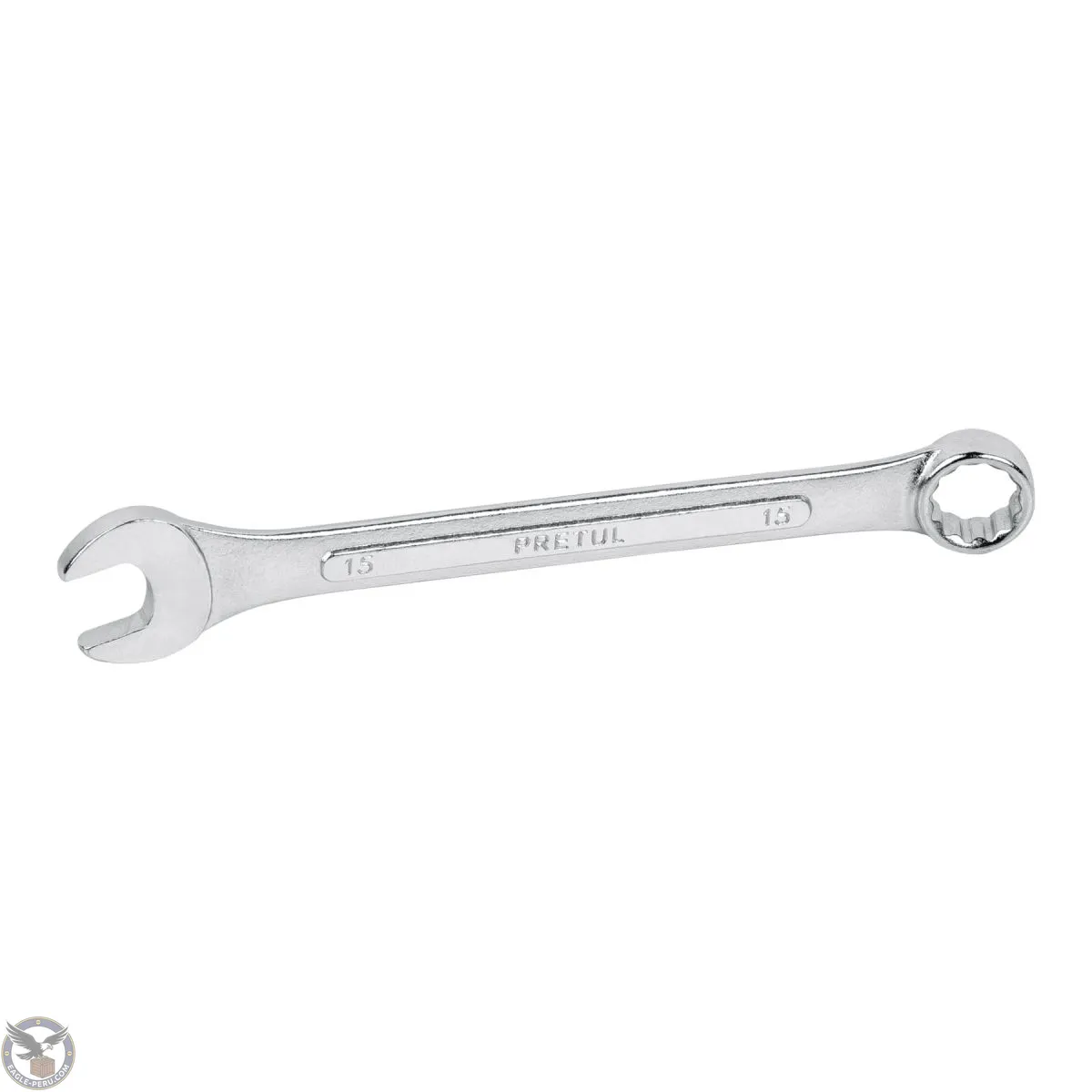 Llave mixta 15 mm x 190 mm de largo, Pretul 21909