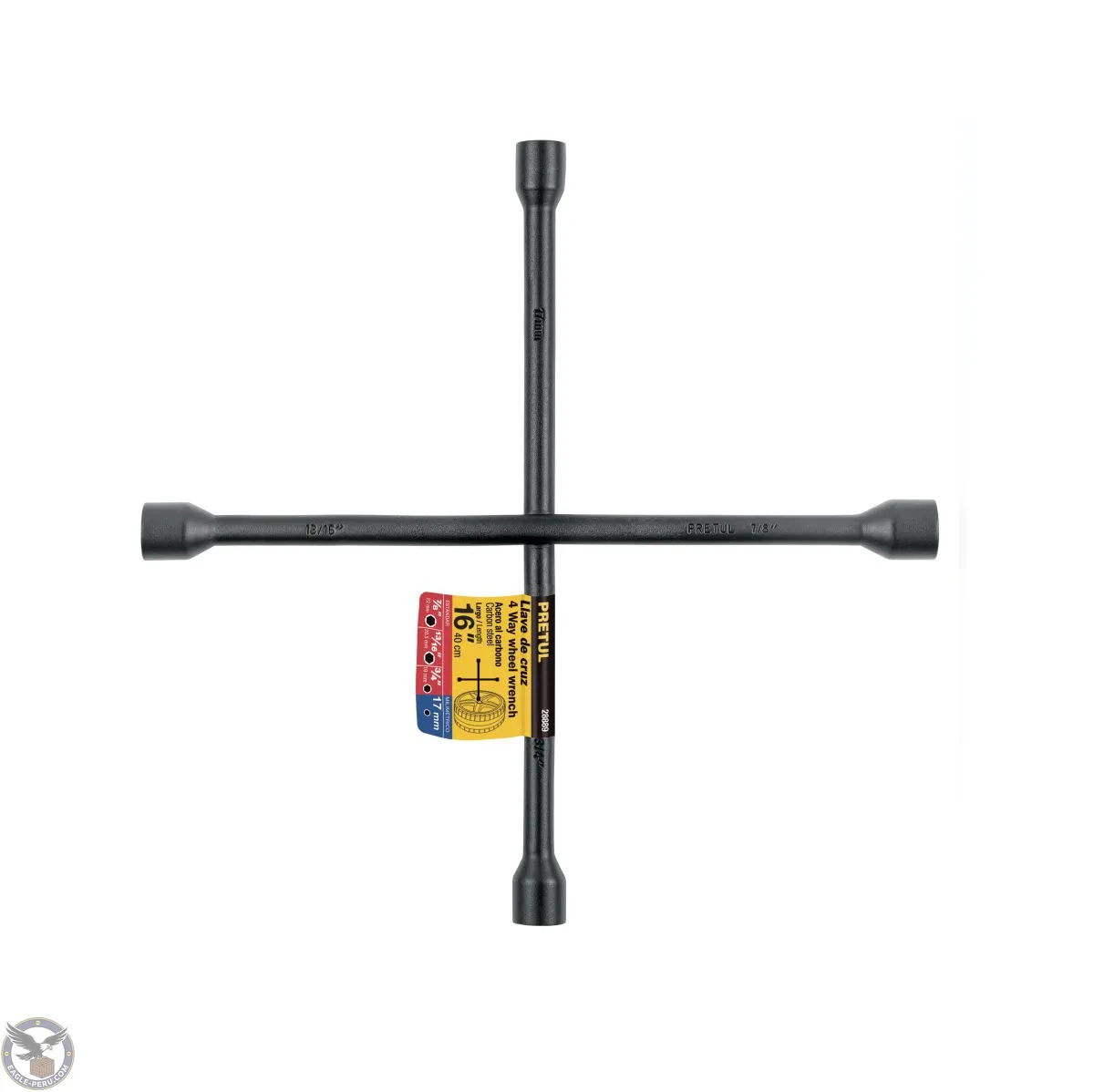 LLCR-16P Llave de cruz 16" galvanizada, Pretul 28889