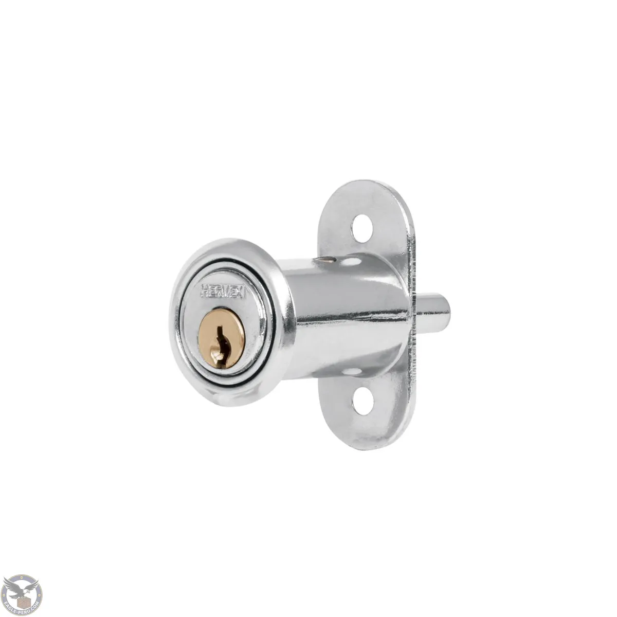 Cerradura para mueble, modelo 20, cromo, Hermex 43561