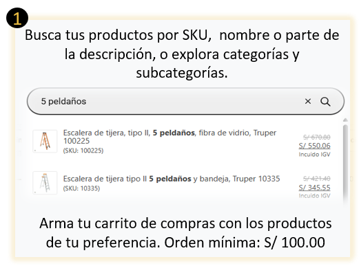 Paso 1 Cómo comprar