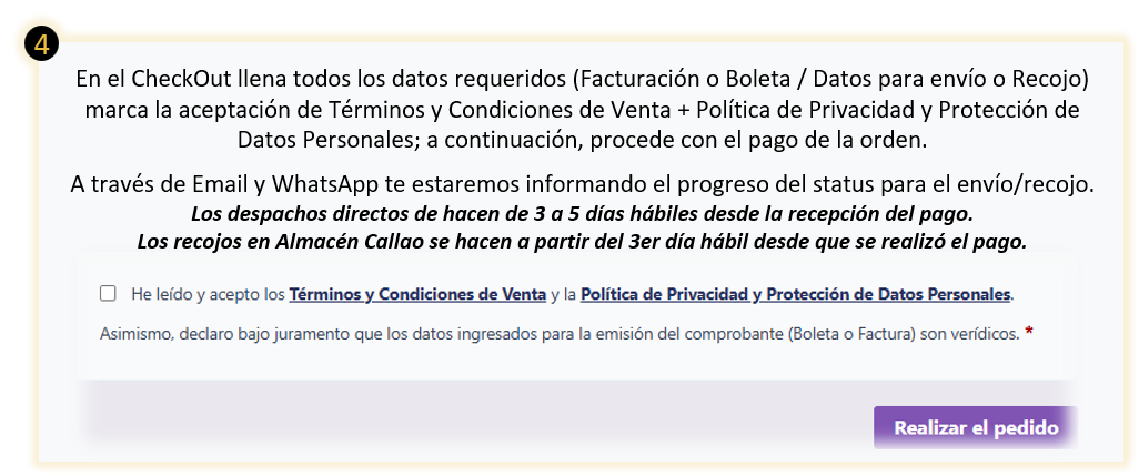 Paso 4 Cómo comprar